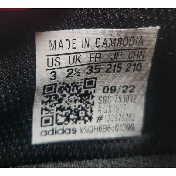 Adidas Goletto VIII FG Junior Size 3 Black Pink Athletic Soccer Cleats GX6907 - Picture 10 of 11